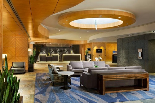 Fairmont Vancouver Airport lobby 1